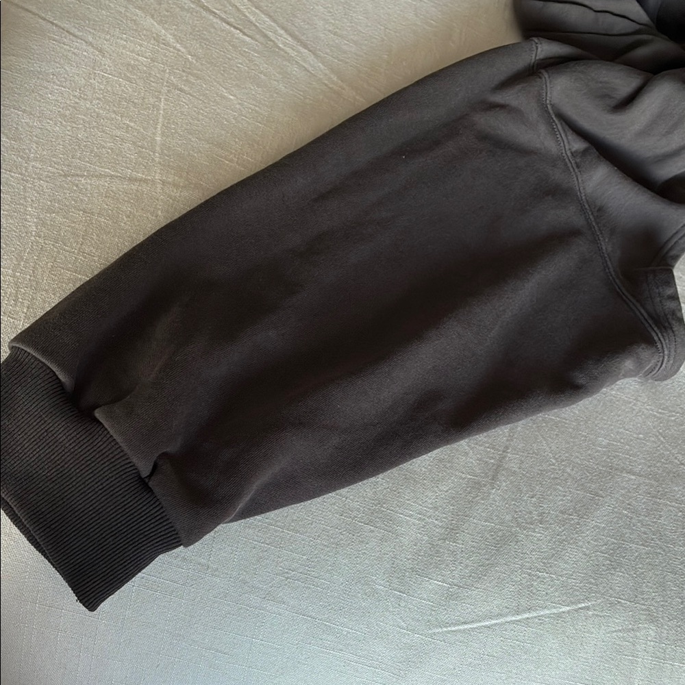 Crown Brown Cropped Hoodie - Picture 5 of 6